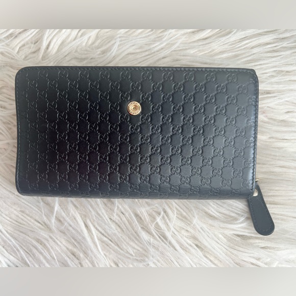 Super Sale! MircoGuccissima Leather Flap Wallet💰 - Picture 16 of 16